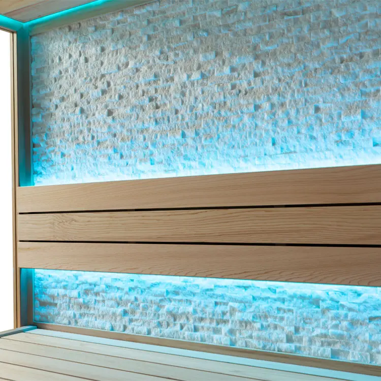 Sauna Modell 1601C, aus roter Zeder, 180 × 180 cm, ohne Saunaofen – Ansicht 8