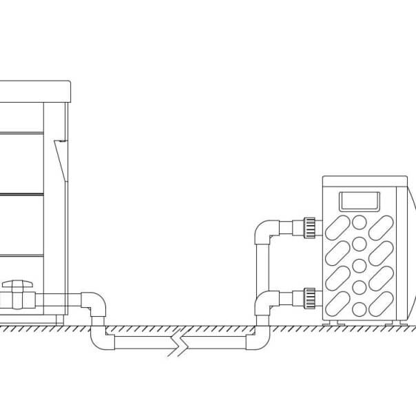 Anschlussleitung Wärmepumpe